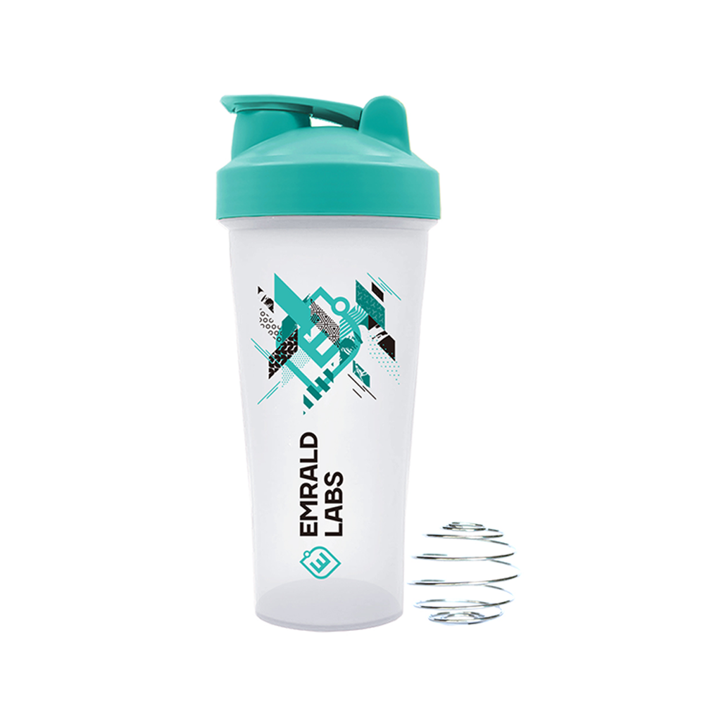 Emrald Labs Shaker Emrald Labs Shakers water bottles 600ml Clear