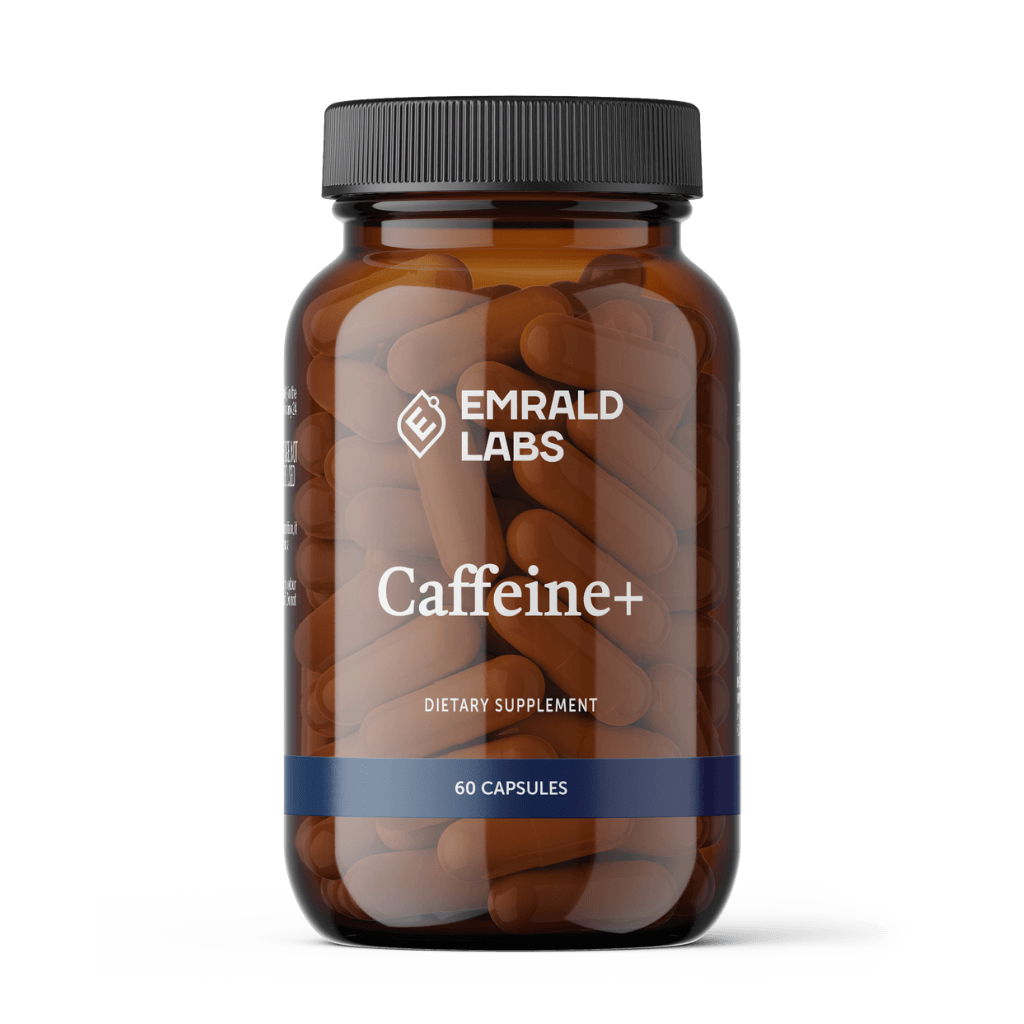 Caffeine+ Capsules Emrald Labs Energy supplements
