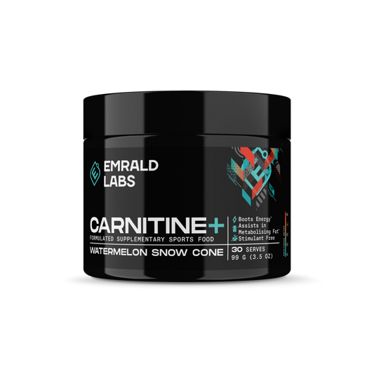 Carnitine+ & Carnitine+ Emrald Labs L carnitine supplements 30 Serves Watermelon Snow
