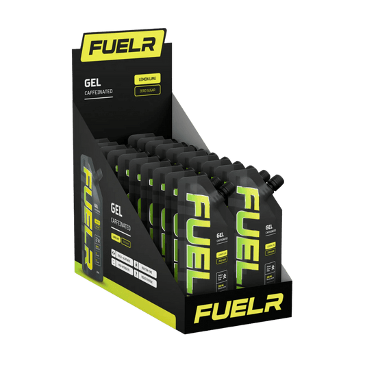 Fuelr Caffeinated Gel & Fuelr Caffeinated Gel Fuelr Energy gels 20 Pack Lemon Lime