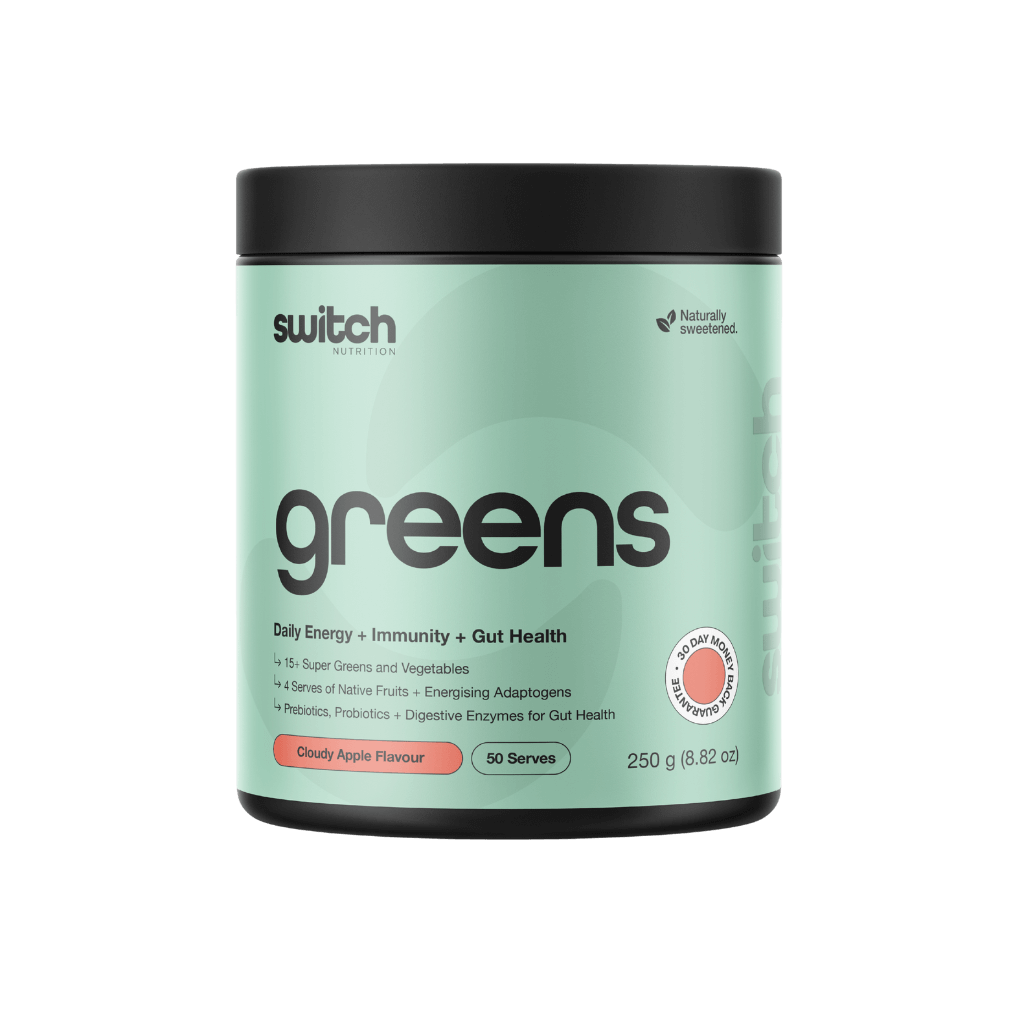 Greens Switch Nutrition Greens supplements 50 Serves Cloudy Apple