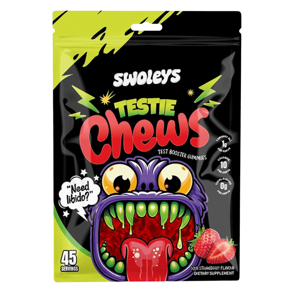 Testie Chews Swoleys Performance energy gummies