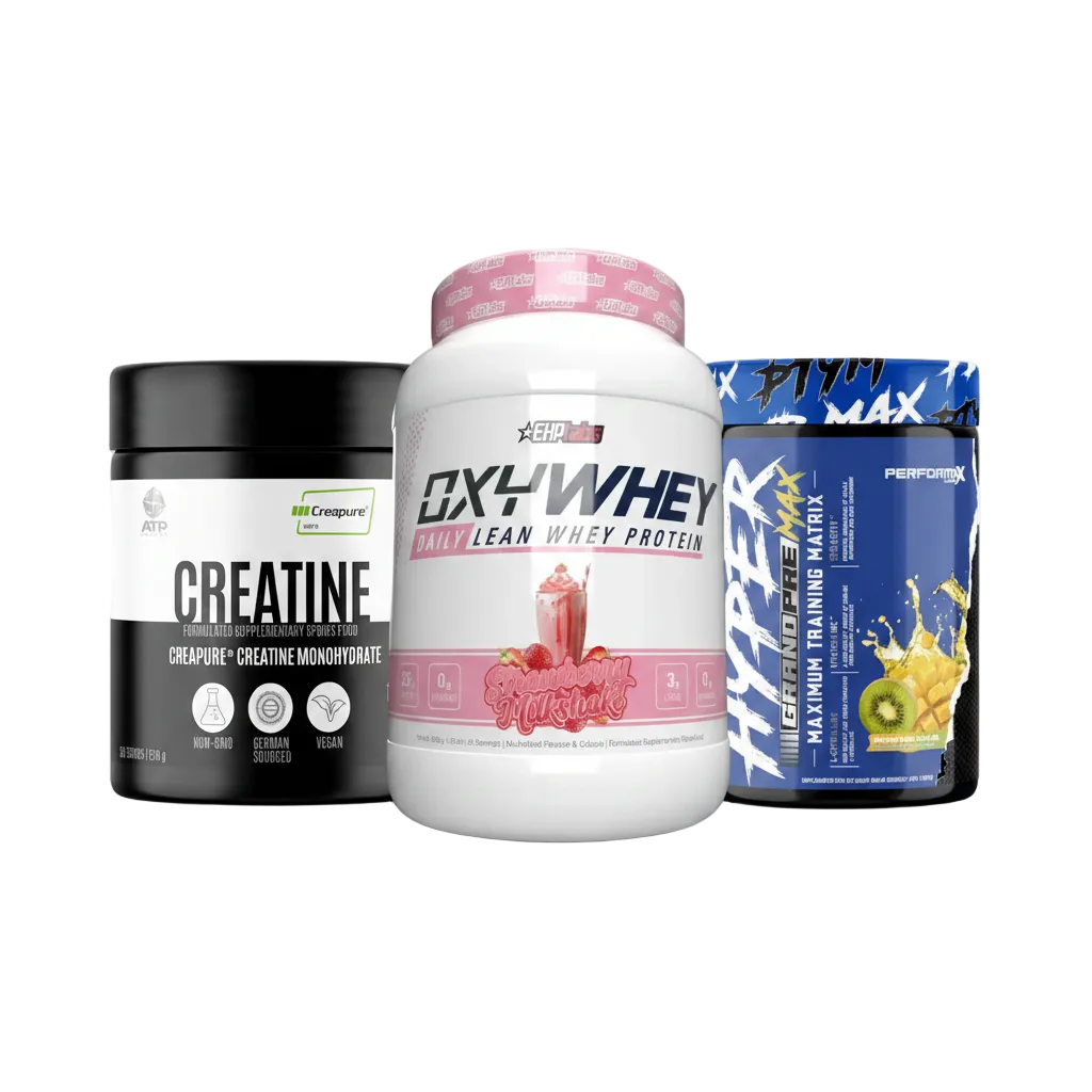Bundle Hero Image - Pre/Creatine/Protein Stack