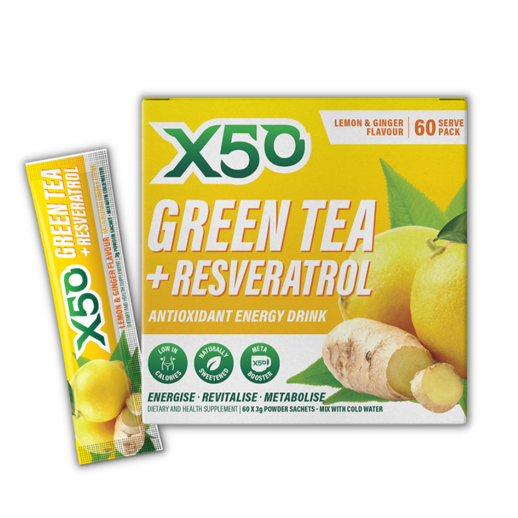 The Immuno-Green Stack - 2x Green Tea X50