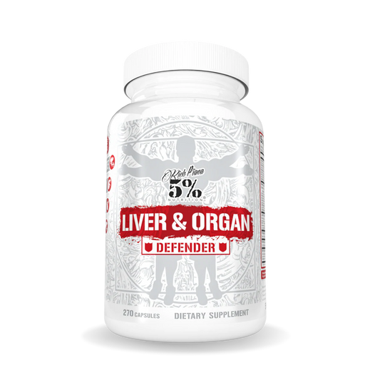 Liver and Organ Defender Rich Piana 5% Nutrition Liver support supplements