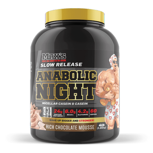 Anabolic Night Max's Slow release protein powder