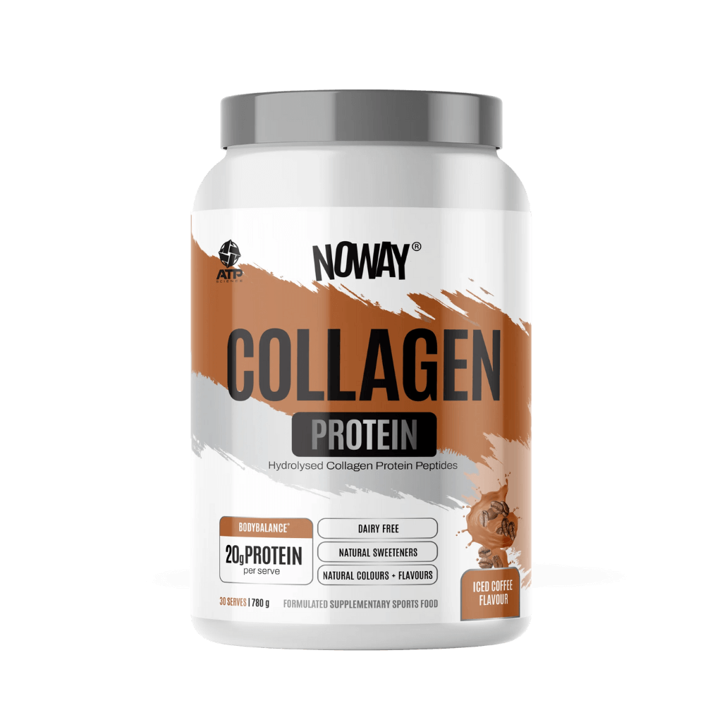Noway Protein (2) & Noway Protein ATP Science Collagen protein powder 30 Serves Iced Coffee