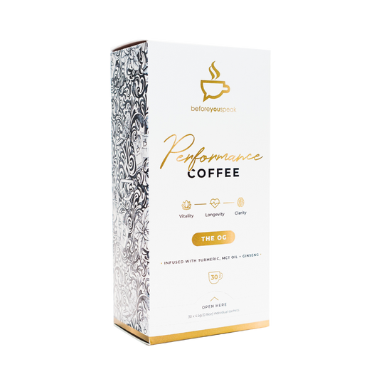 High Performance Coffee Before You Speak Vegan supplements