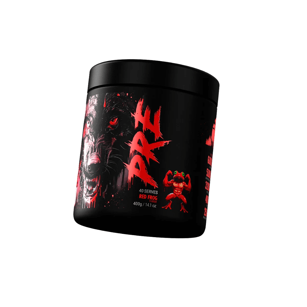 Black Wolf Pre & Black Wolf Pre Black Wolf High stim pre workout 40 Serves Red Frog