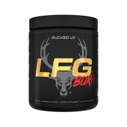 LFG Burn (1) & LFG Burn Bucked Up Fat burners supplements 30 Serves Berry