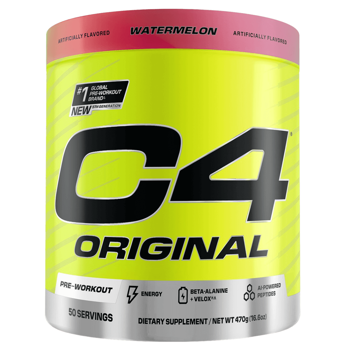 C4 Original (1) & C4 Original Cellucor Low stim pre workout 50 Serves Watermelon