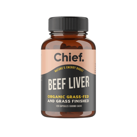 Beef Liver Capsules Chief General wellbeing supplements