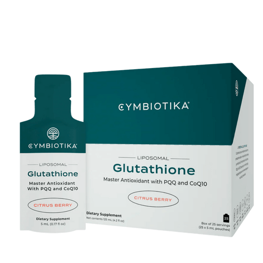 Glutathione Cymbiotika Gut health supplements
