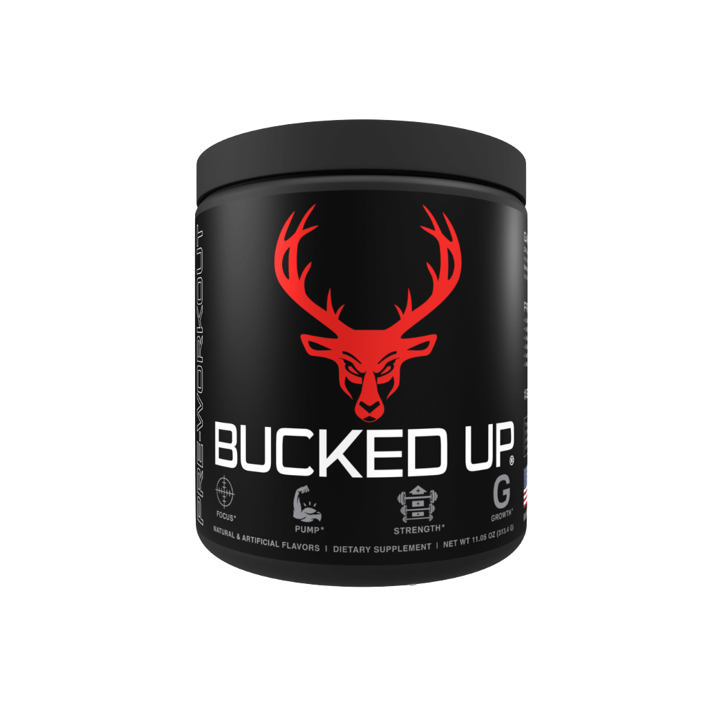 Bucked Up Das Labs Medium stimulant pre workout powder