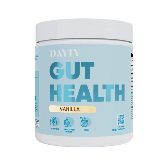 Gut Health & Gut Health Dayly Immune system vitamins 24 Serves Vanilla