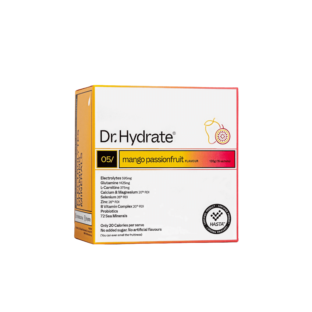 Dr. Hydrate (3) & Dr. Hydrate Dr. Hydrate Electrolyte supplements 15 Serves Mango Passionfruit