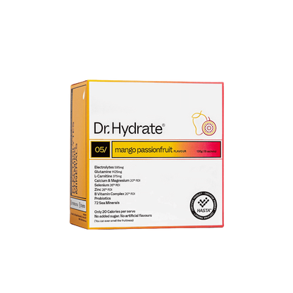 Dr. Hydrate (3) & Dr. Hydrate Dr. Hydrate Electrolyte supplements 15 Serves Mango Passionfruit