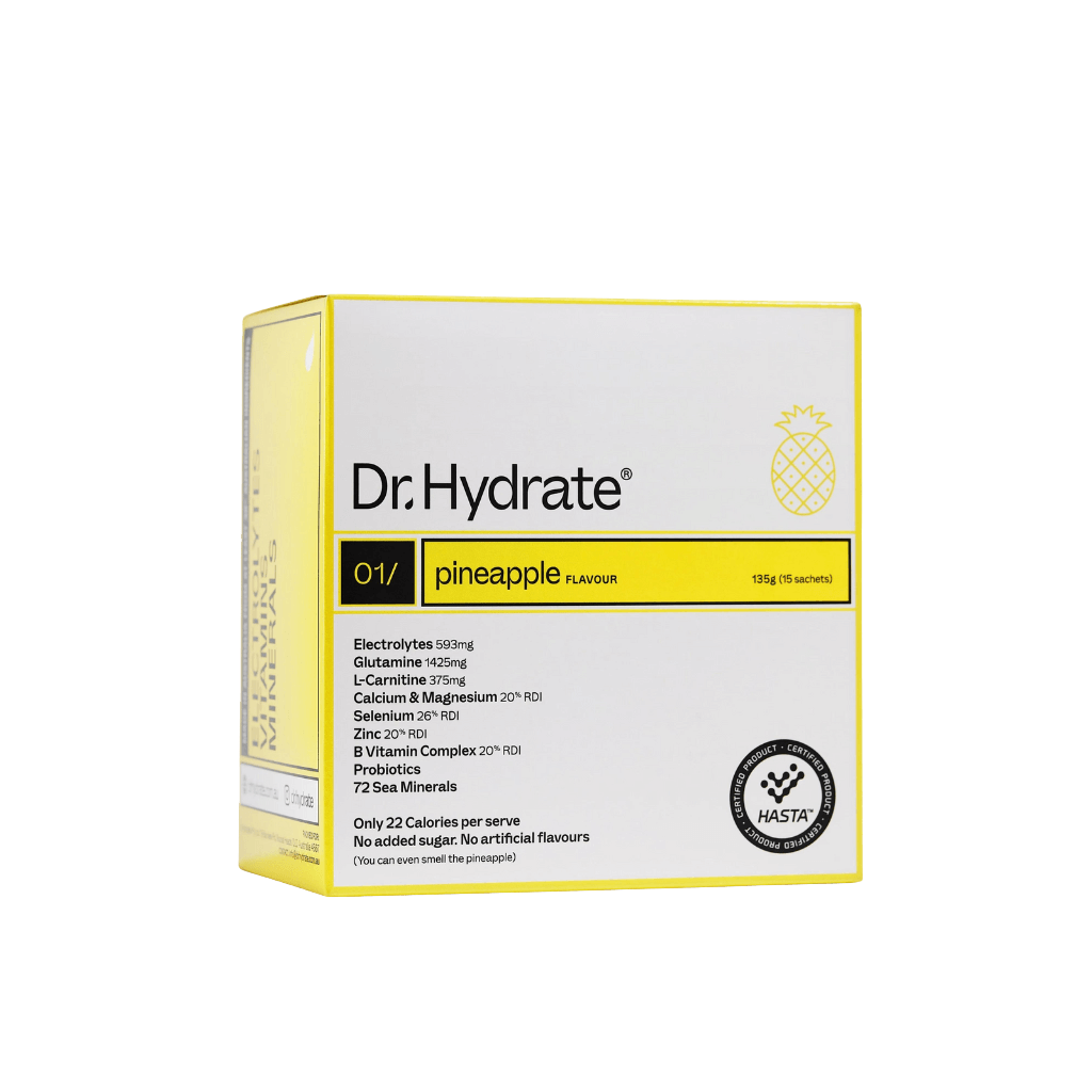 Dr. Hydrate & Dr. Hydrate Dr. Hydrate Electrolyte supplements 15 Serves Pineapple