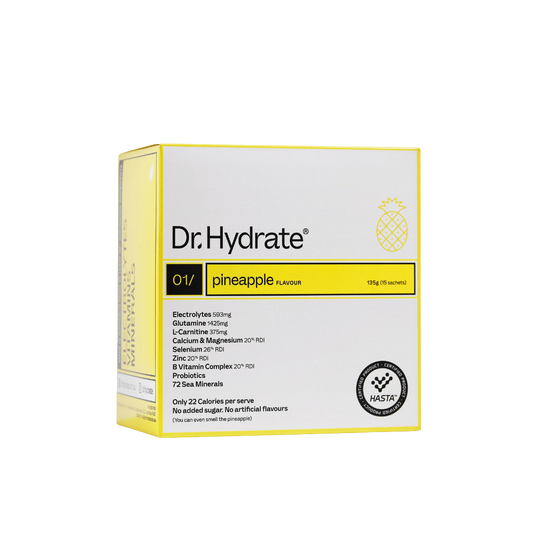Dr. Hydrate & Dr. Hydrate Dr. Hydrate Electrolyte supplements 15 Serves Pineapple