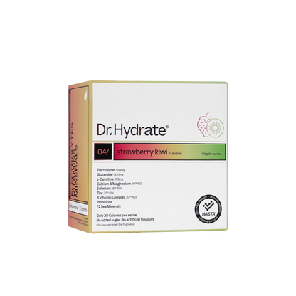 Dr. Hydrate (1) & Dr. Hydrate Dr. Hydrate Electrolyte supplements 15 Serves Strawberry Kiwi