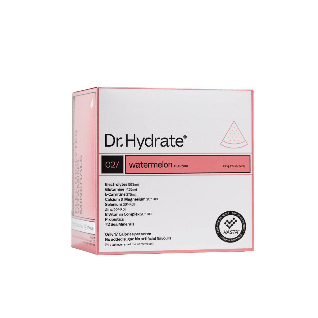 Dr. Hydrate (2) & Dr. Hydrate Dr. Hydrate Electrolyte supplements 15 Serves Watermelon