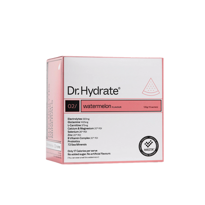 Dr. Hydrate (2) & Dr. Hydrate Dr. Hydrate Electrolyte supplements 15 Serves Watermelon