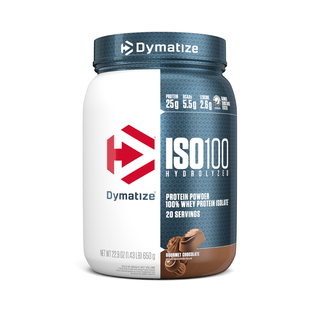 ISO-100 (7) & ISO-100 Dymatize Whey protein isolate 20 Serves Gourmet Chocolate