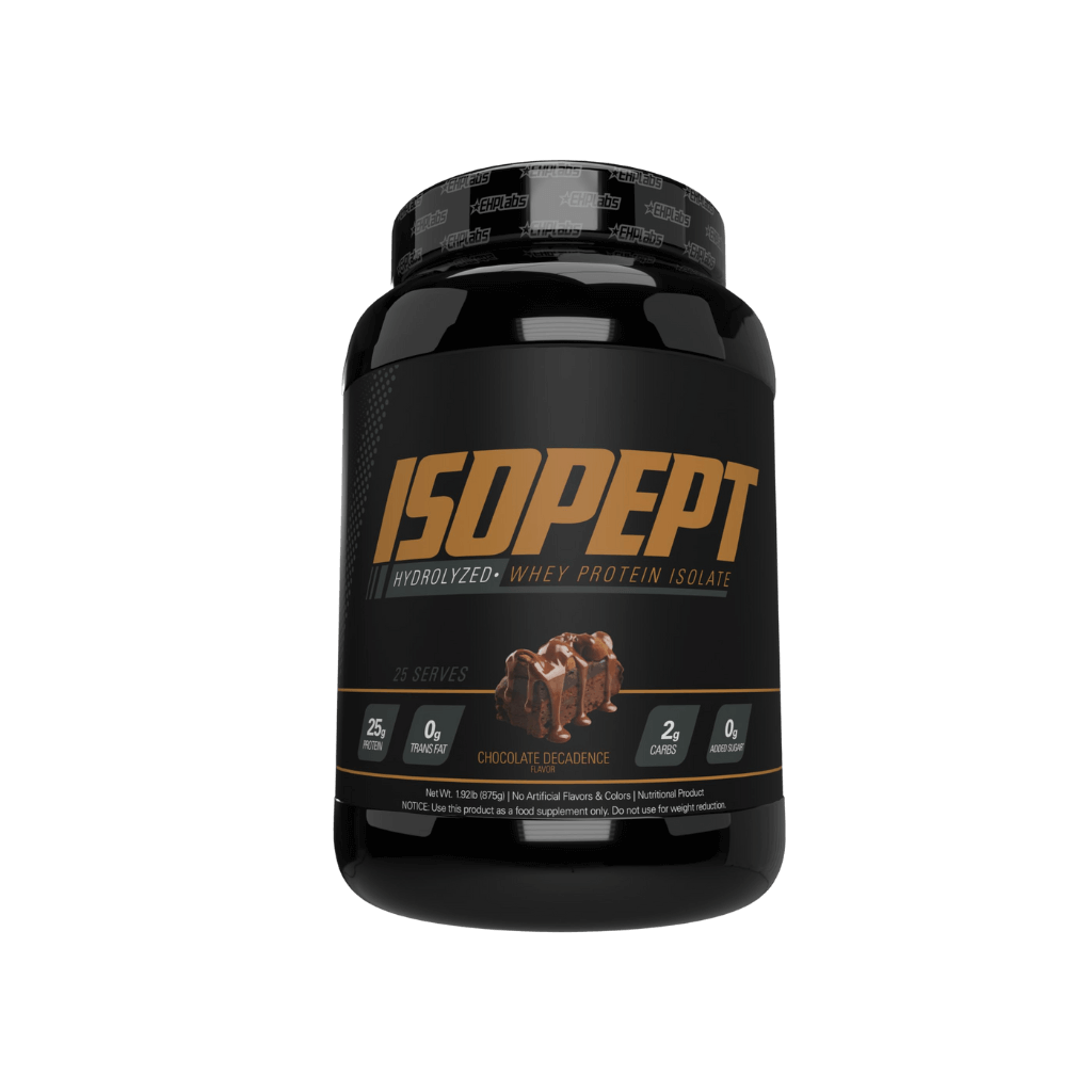 IsoPept & IsoPept EHP Labs Whey protein isolate 25 Serves Chocolate Decadence