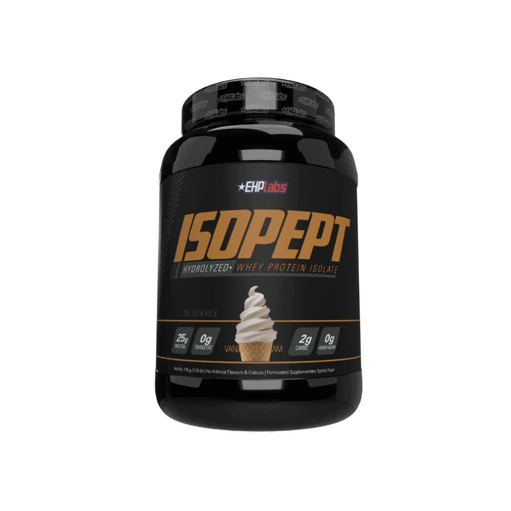 IsoPept (2) & IsoPept EHP Labs Whey protein isolate 25 Serves Vanilla