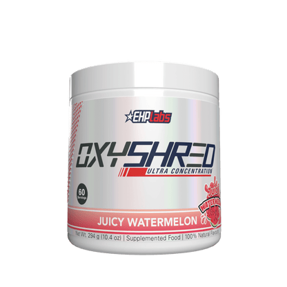 OxyShred (15) & OxyShred EHP Labs Fat burners supplements 60 Serves Juicy Watermelon