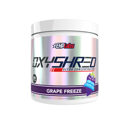 OxyShred EHP Labs Fat burners supplements 60 Serves Grape Freeze