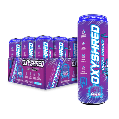 OxyShred Ultra Energy RTD EHP Labs Drinks for pre workout 12 Pack (355ml Can) Ecto Antifreeze