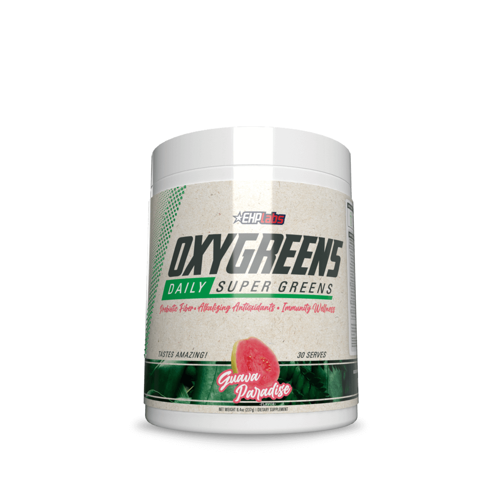 OxyGreens (3) & OxyGreens EHP Labs Greens supplements 30 Serves Guava Paradise