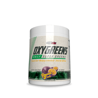 OxyGreens (4) & OxyGreens EHP Labs Greens supplements 30 Serves Passionfruit