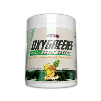 OxyGreens & OxyGreens EHP Labs Greens supplements 30 Serves Pineapple