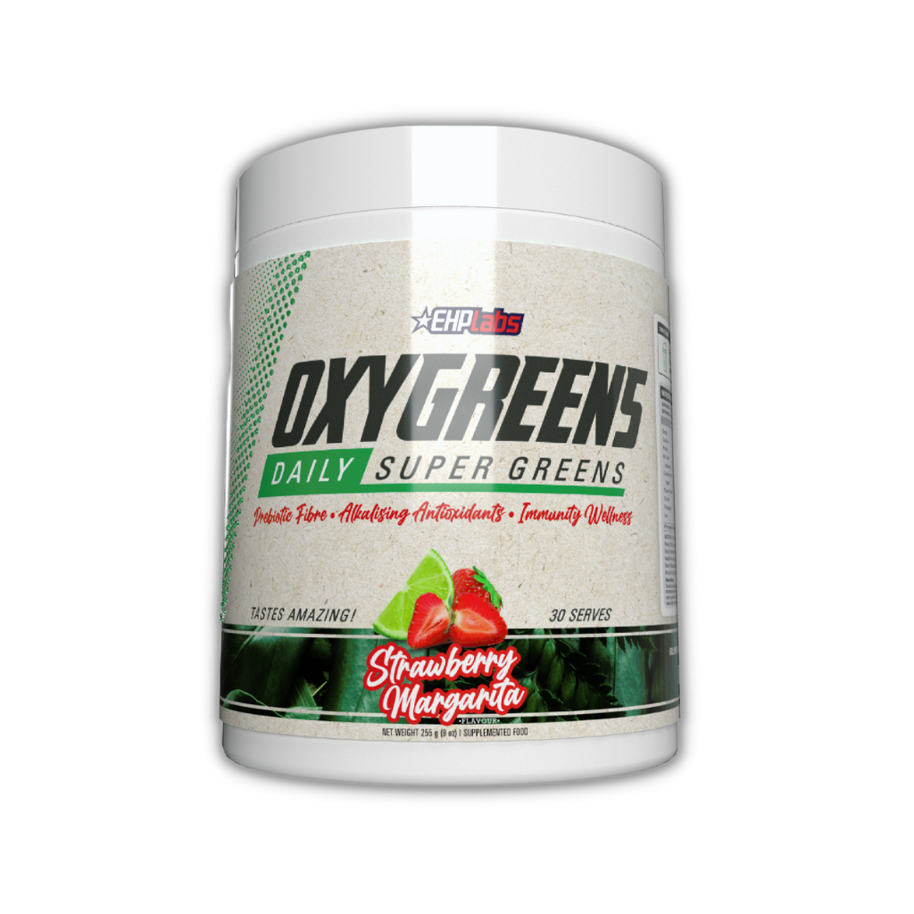 OxyGreens (1) & OxyGreens EHP Labs Greens supplements 30 Serves Strawberry Margarita