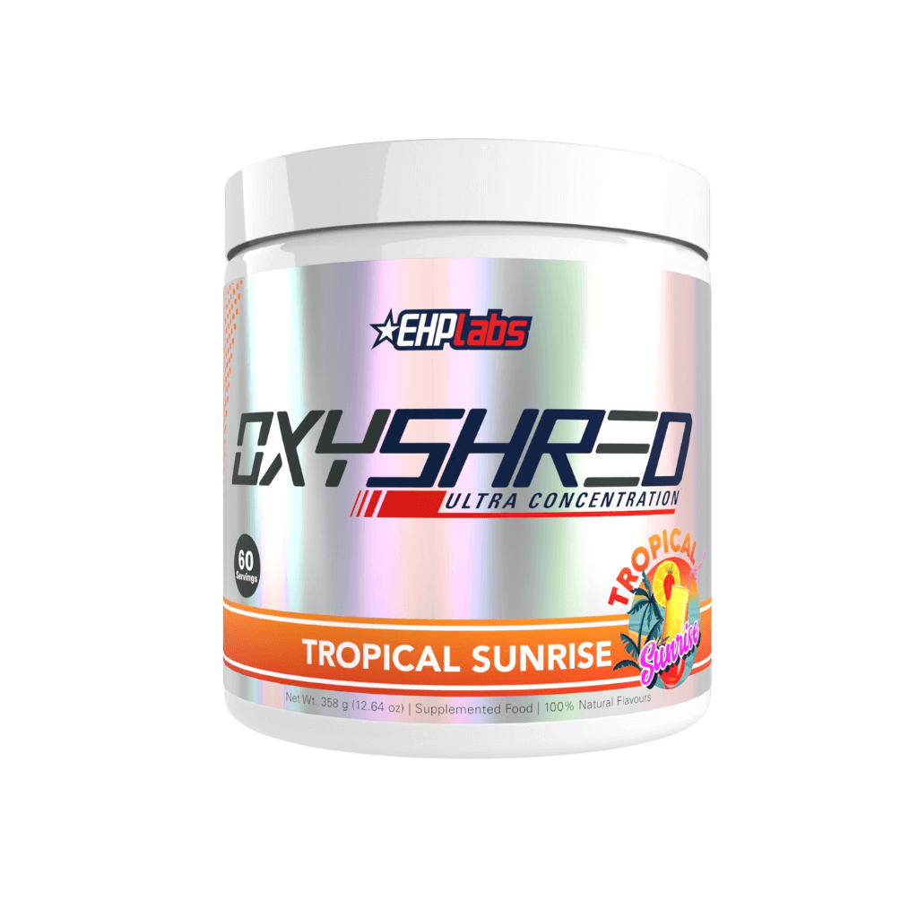 OxyShred EHP Labs Fat burners supplements 60 Serves Tropical Sunrise