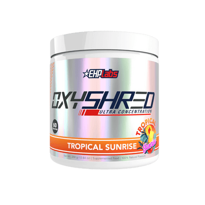 OxyShred EHP Labs Fat burners supplements 60 Serves Tropical Sunrise