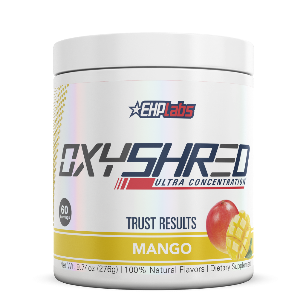OxyShred (7) & OxyShred EHP Labs Fat burners supplements 60 Serves Mango