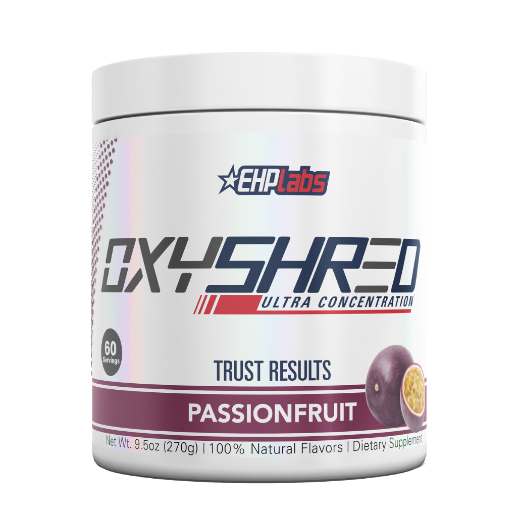 OxyShred (3) & OxyShred EHP Labs Fat burners supplements 60 Serves Passionfruit