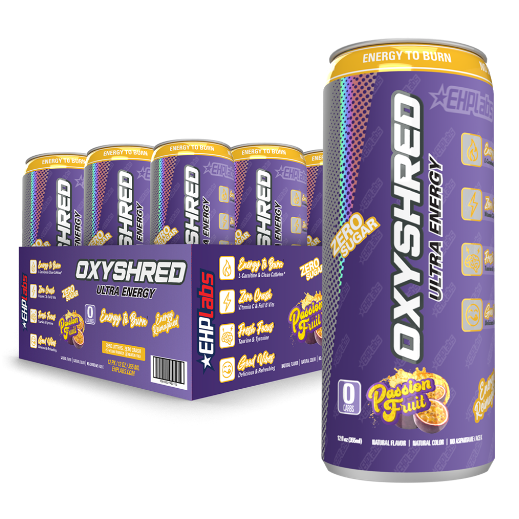 OxyShred Ultra Energy RTD EHP Labs Drinks for pre workout