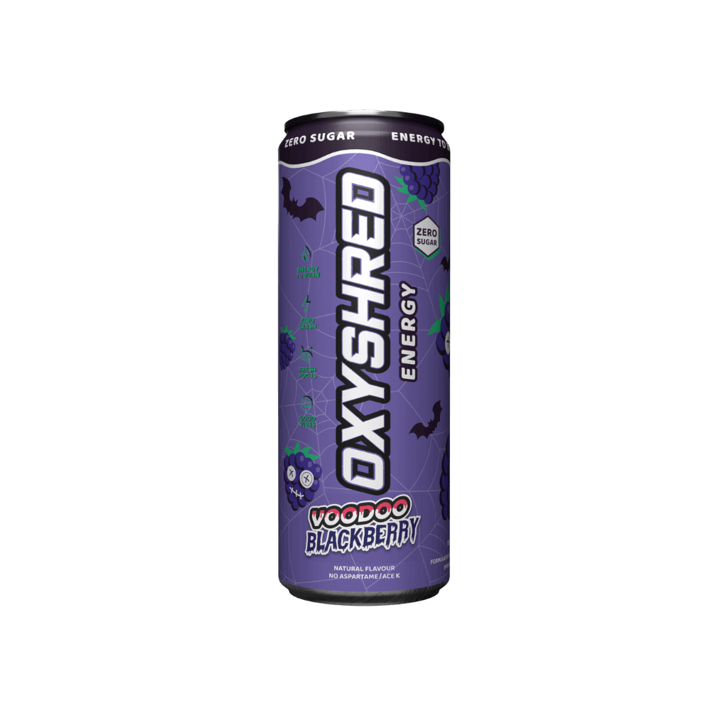 OxyShred Ultra Energy RTD EHP Labs Drinks for pre workout 12 Pack (355ml Can) Voodoo