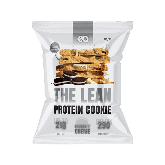 Lean Protein Cookie & Lean Protein Cookie EQ Protein cookies Pack of 12 Cookies and Cream