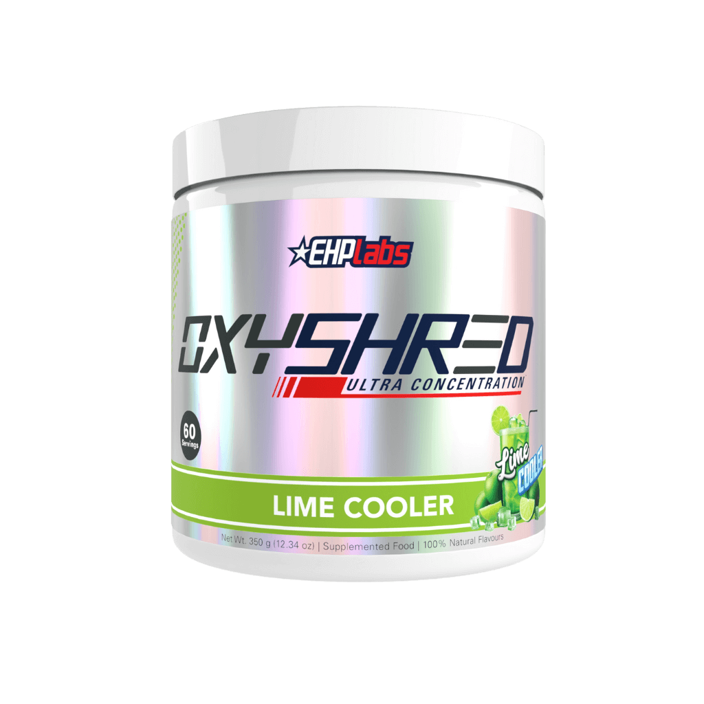 OxyShred (23) & OxyShred EHP Labs Fat burners supplements 60 Serves Lime Cooler