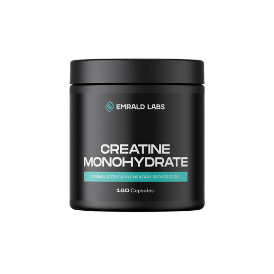 Creatine Monohydrate Capsules Emrald Labs Creatine monohydrate supplements 180 Capsules