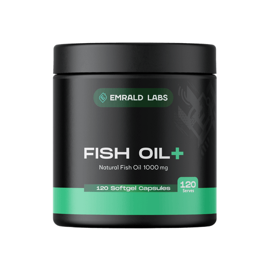 Fish Oil+ Emrald Labs Omega 3 supplements
