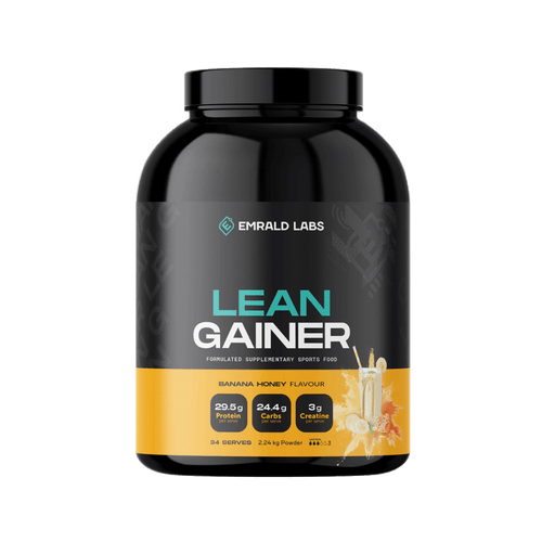 Lean Gainer Emrald Labs Mass gainer protein powder 34 Serves Banana