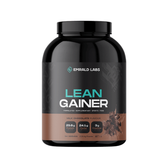 Lean Gainer Emrald Labs Mass gainer protein powder 34 Serves Chocolate Milk