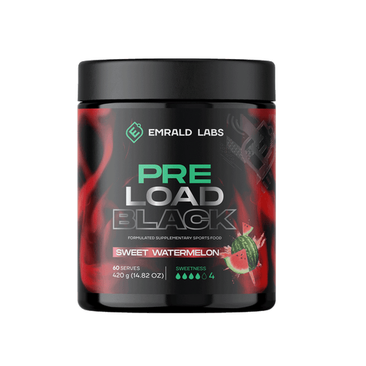 Pre Load Black Emrald Labs High stim pre workout