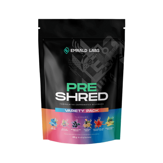 Pre Shred | Variety Pack Emrald Labs Fat burners supplements